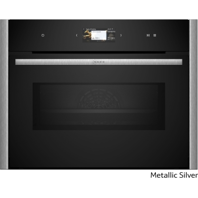 Neff C29MS31Y0, compact oven with microwave, metallic silver Z9045MY0, WITH 7 YEAR WARRANTY