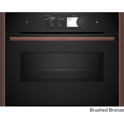 Neff C29MY7MY0, compact oven with microwave, brushed bronze Z9045BY0, WITH 7 YEAR WARRANTY