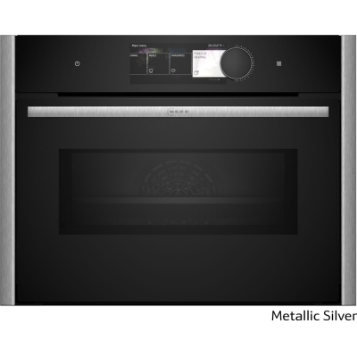 Neff C29MY7MY0, compact oven with microwave, metallic silver Z9045MY0, WITH 7 YEAR WARRANTY