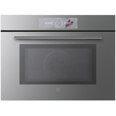 V-ZUG microwave CombiMiwell V4000 45, mirror glass platinum, 2402500009, 10 YEAR WARRANTY!