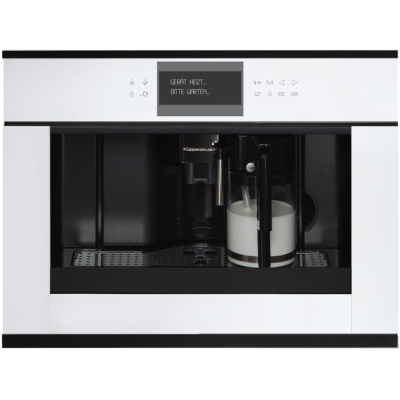 Küppersbusch CKV 6550.0 W5, fully automatic coffee machine white / Black Velvet, with 5 year guarantee!