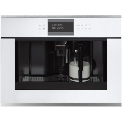 Küppersbusch CKV 6550.0 W1, fully automatic coffee machine white / stainless steel, with 5 year guarantee!