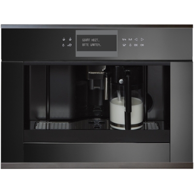 Küppersbusch CKV 6550.0 S2, fully automatic coffee machine black / Black Chrome, with 5 year guarantee!