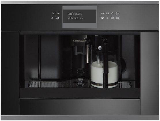 Küppersbusch CKV 6550.0 S3, fully automatic coffee machine black / silver chrome, with 5 year guarantee!