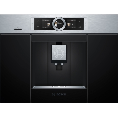 Bosch CTL636ES6, built-in fully automatic coffee machine, Series 8, stainless steel, with 5 year guarantee!
