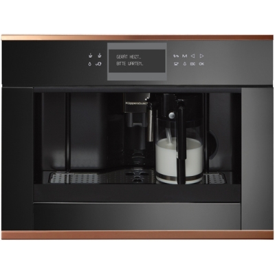 Küppersbusch CKV 6550.0 S7, fully automatic coffee machine black / copper, with 5 year guarantee!