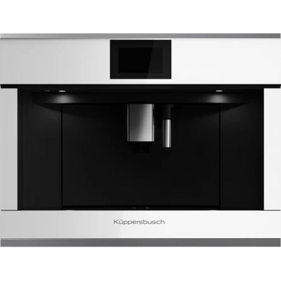 Küppersbusch CKV 6800.0 W3, fully automatic coffee machine white / silver chrome, with 5 year guarantee!