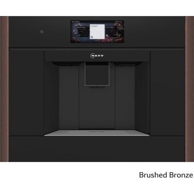 Neff CL9TX11Y0, built-in fully automatic coffee machine, brushed bronze ZC045BY0, WITH 7 YEAR WARRANTY