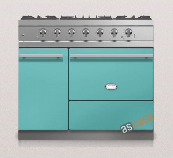 Lacanche Volnay Modern, cooking station, 100 cm, color coral blue, with 5 year guarantee!