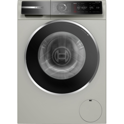 BOSCH WGB2560X0, pesumasin, eraldiseisev, hõbe-inox, 10kg, garantiiga 5 aastat!