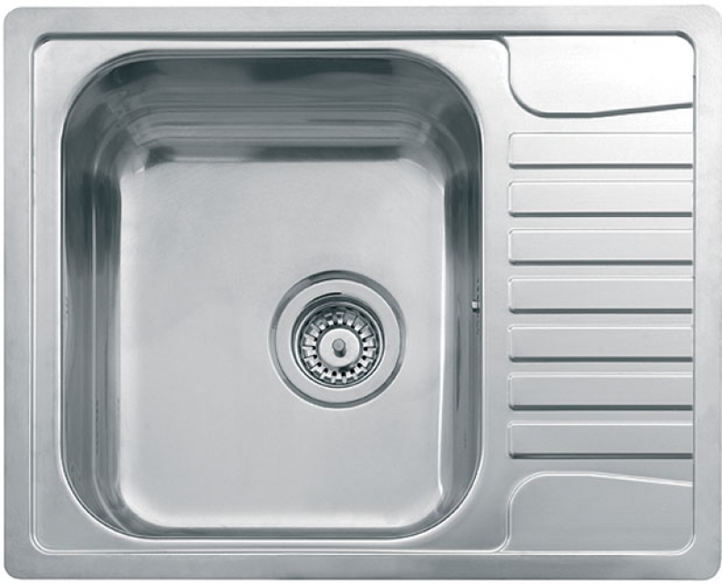 Reginox Admiral L 40, can be installed as a support sink and flush sink