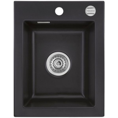 Systemceram KeraDomo MERA 39, värvus Nigra (matt), garantiiga 5 aastat