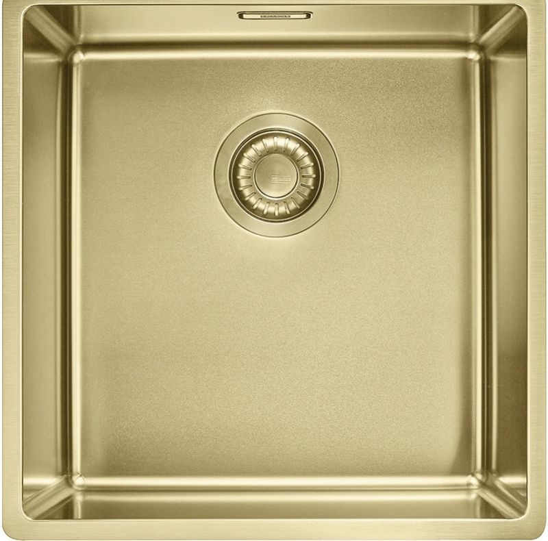 Franke Mythos Masterpiece BXM 210/110-40 built-in sink - SlimTop, manual operation, gold, 127.0674.582