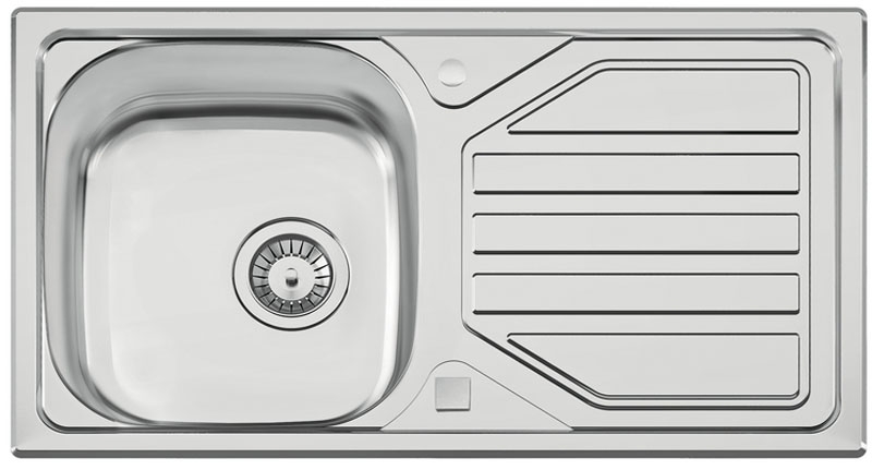 Naber-CONTURA® Nava 2 built-in sink, stainless steel, 1015041