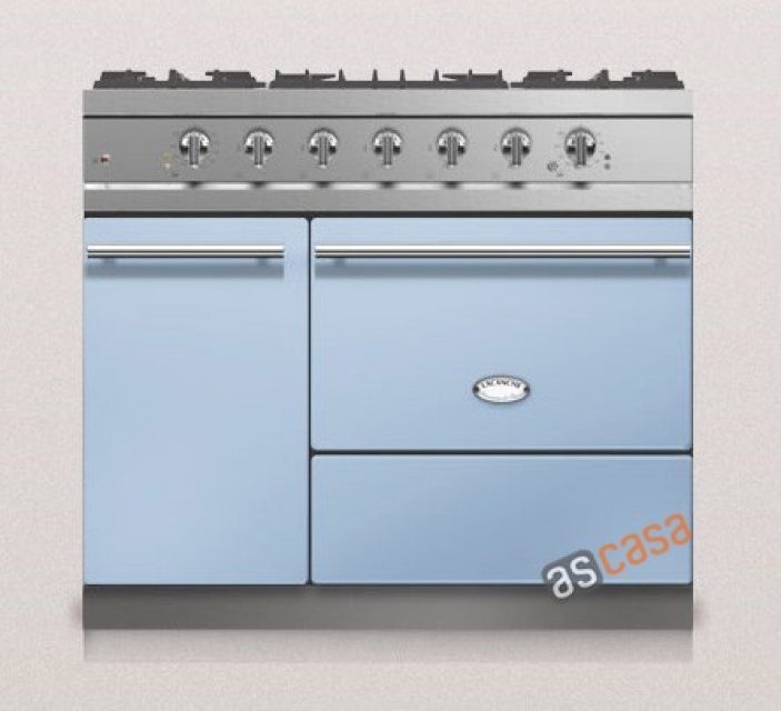 Lacanche Volnay Modern, cooking station, 100 cm, color Delft blue, with 5 year guarantee!