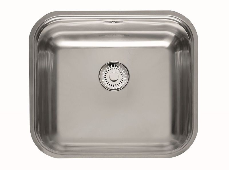 Reginox Colorado Comfort L, built-in/top-mounted sink polished stainless steel, R24195