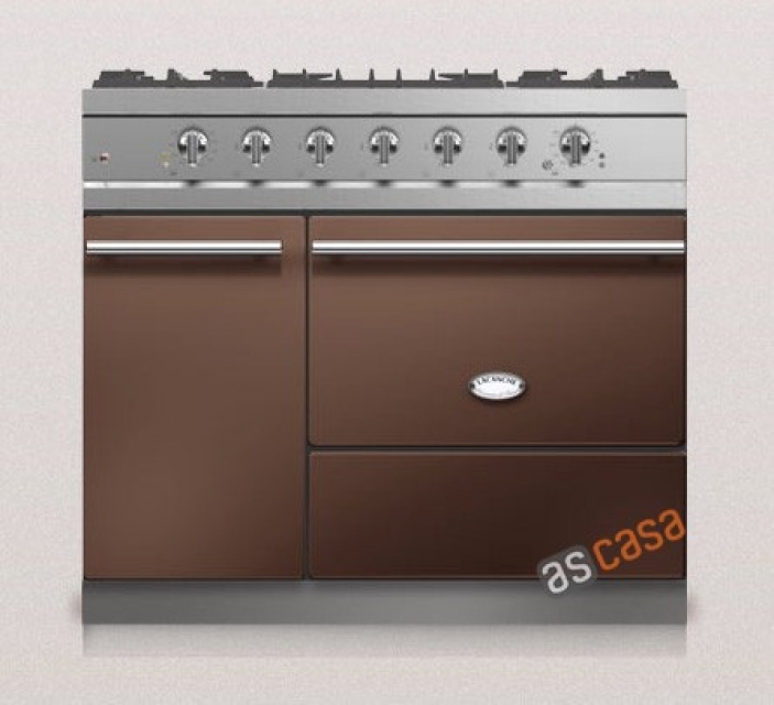 Lacanche Volnay Modern, cooking station, 100 cm, color chocolate, with 5 year guarantee!