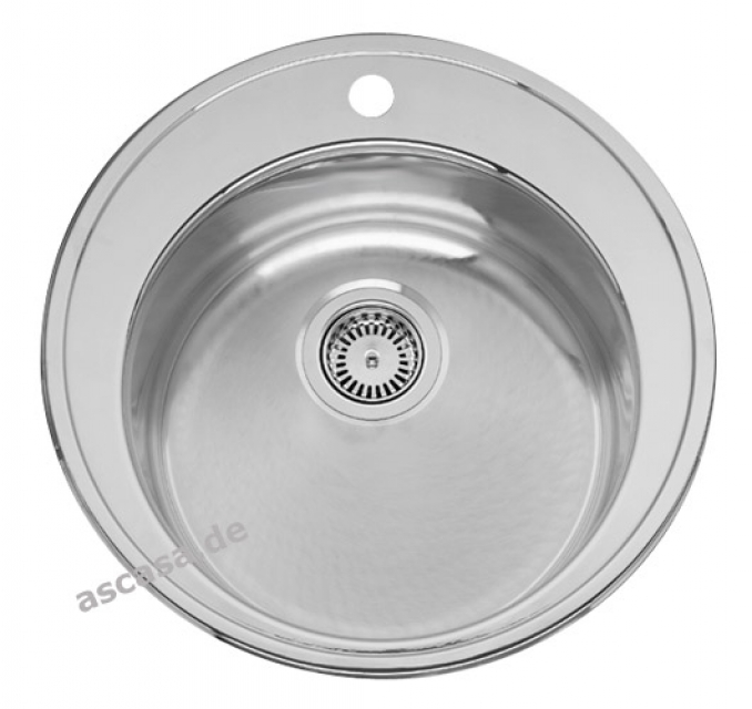 Reginox Moscow KG-CC (304) without overflow, can be installed as a support sink