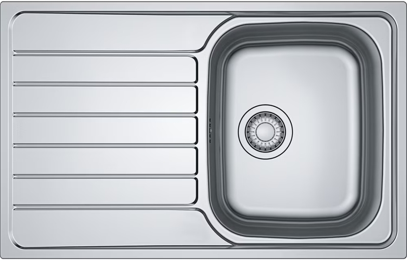 Franke Spark SKX 611-79 built-in sink, smooth stainless steel, 101.0554.878