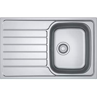 Franke Spark SKX 611-79 sisseehitatud valamu, sile roostevaba teras, 101.0554.878