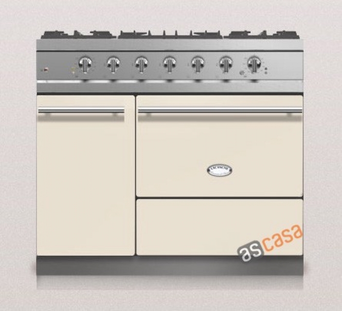 Lacanche Volnay Modern, cooking station, 100 cm, color ivory, with 5 year guarantee!