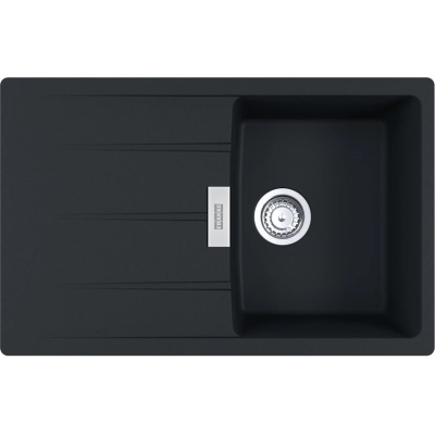 Franke Centro CNG 611-78 Fragranit DuraKleen Plus, color Black Matt, 114.0681.584