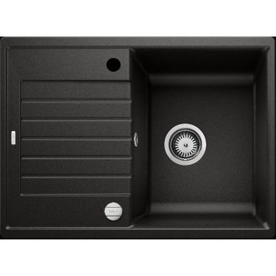 Blanco Zia 45 S Compact Silgranit PuraDur 2, color black, 526008