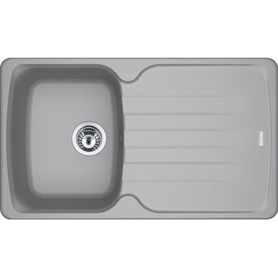 Franke Antea AZG 611-86 built-in sink Fragranit+, color stone gray, 114.0477.981, 10872