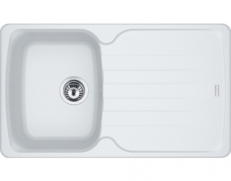 Franke Antea AZG 611-86 built-in sink Fragranit+, color Glacier, 114.0477.980, 10912