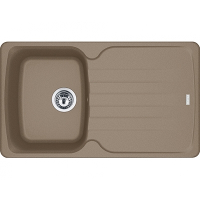Franke Antea AZG 611-86 built-in sink Fragranit+, color cashmere, 114.0477.979, 10853
