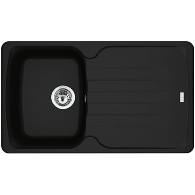 Franke Antea AZG 611-86 встраиваемая мойка Fragranit+, цвет черный матовый, 114.0657.805