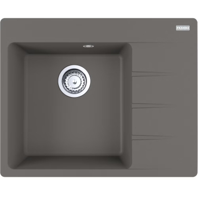 Franke Centro CNG 611-62 A Fragranit DuraKleen Plus, basin on the left, color stone gray, 114.0627.672