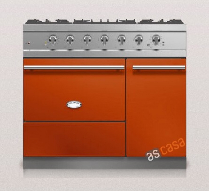 Lacanche Vougeot Modern, cooking station, 100 cm, color terracotta, with 5 year guarantee!