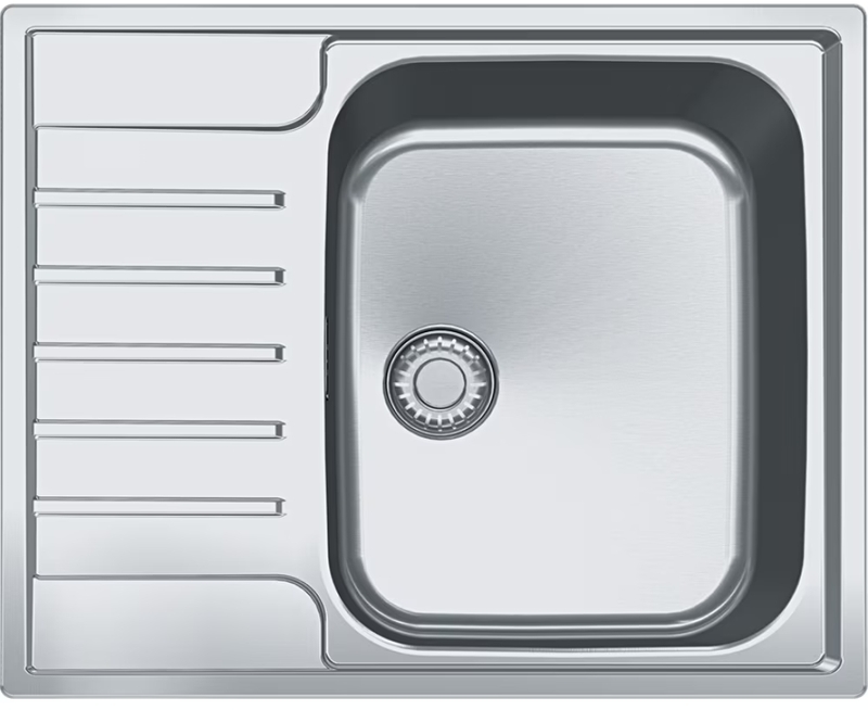 Franke Argos AGX 211-62 Slimtop built-in sink, solid stainless steel, 127.0476.450