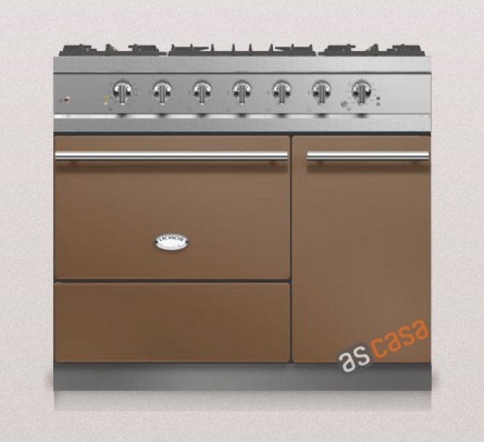 Lacanche Vougeot Modern, cooking station, 100 cm, color chestnut brown, with 5 year guarantee!