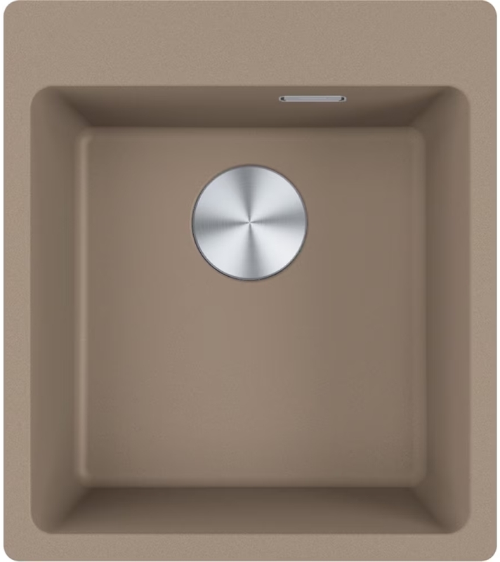 Franke Maris MRG 610-39 A, built-in sink Fragranit DuraKleen Plus, color cashmere, stopper valve, 114.0708.039