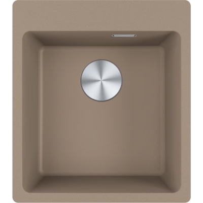 Franke Maris MRG 610-39 A, sisseehitatud valamu Fragranit DuraKleen Plus, värv kašmiir, sulgurklapp, 114.0708.039