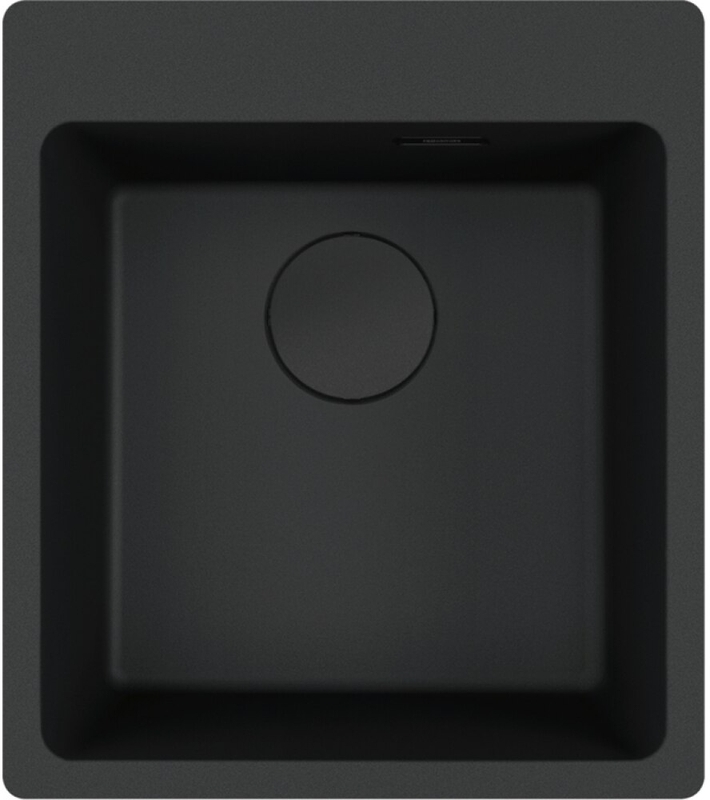 Franke Maris MRG 610-39 A, built-in sink Fragranit DuraKleen Plus, color Black Matt Black Collection, 114.0708.035