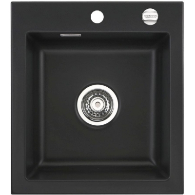 Systemceram KeraDomo MERA 46 Nigra (matt), with 5 year guarantee