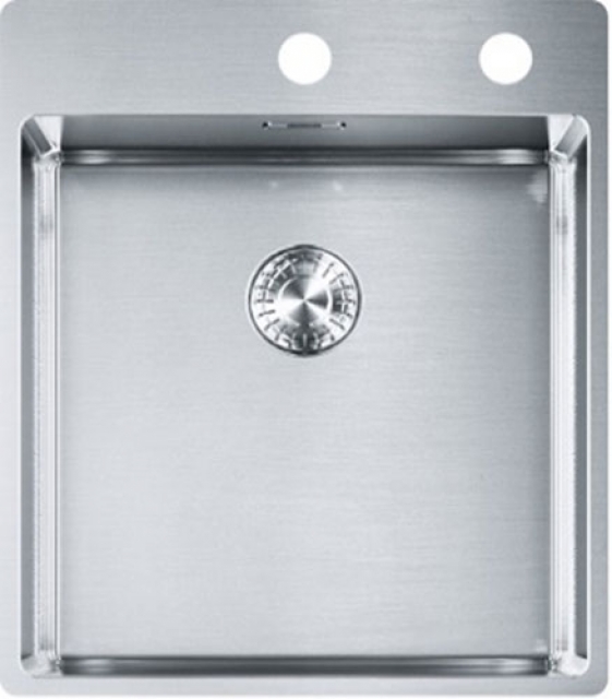 Franke Box BXX 210-40 TL built-in sink - SlimTop, round push button, 127.0375.341, 10039