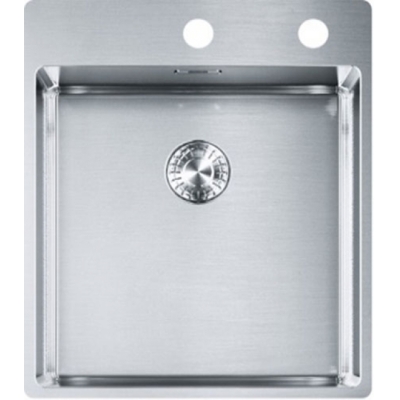 Franke Box BXX 210-40 TL sisseehitatud kraanikauss - SlimTop, ümmargune surunupp, 127.0375.341, 10039