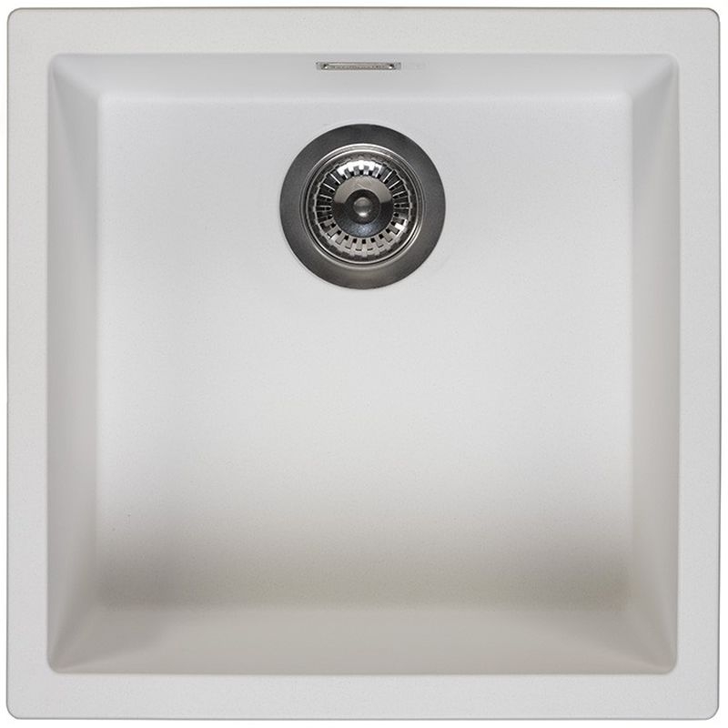 Reginox Amsterdam 40, Regi-Granit built-in sink, color pure white, R32305