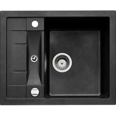 Naber Corto 615, built-in sink, granite nero, 1106081