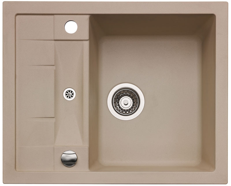 Naber Corto 615, built-in sink, granite magnolia, 1106085