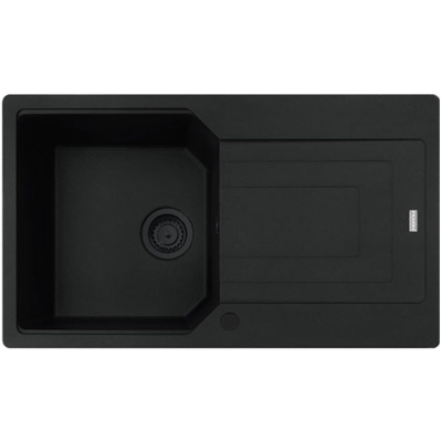 Franke Urban UBG 611-86 Fragranit DuraKleen Plus, color Black Matt - Black Collection, 114.0682.732
