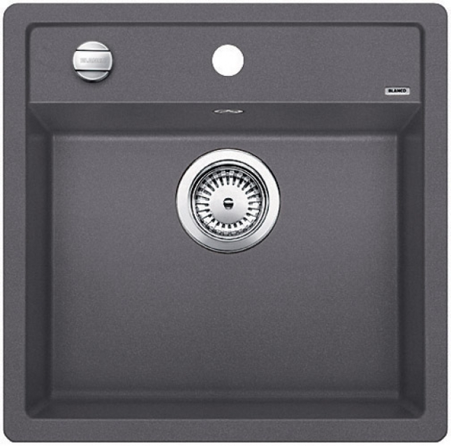 Blancodalago 5 built-in sink, color rock gray, 518848