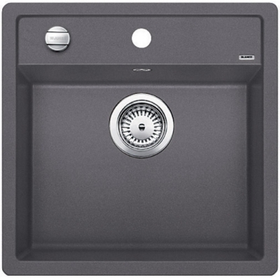 Blancodalago 5 built-in sink, color rock gray, 518848