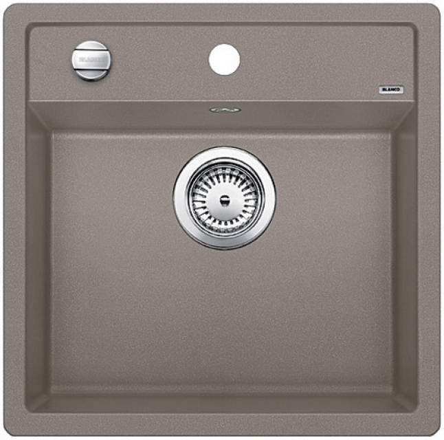 Blancodalago 5 built-in sink, color tartufo, 518528