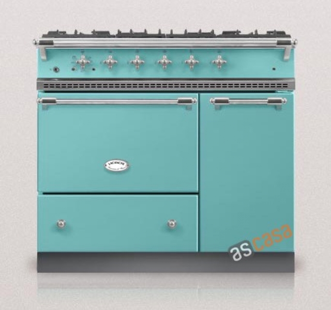 Lacanche Vougeot Classic, cooking station, 100 cm, color coral blue, with 5 year guarantee!