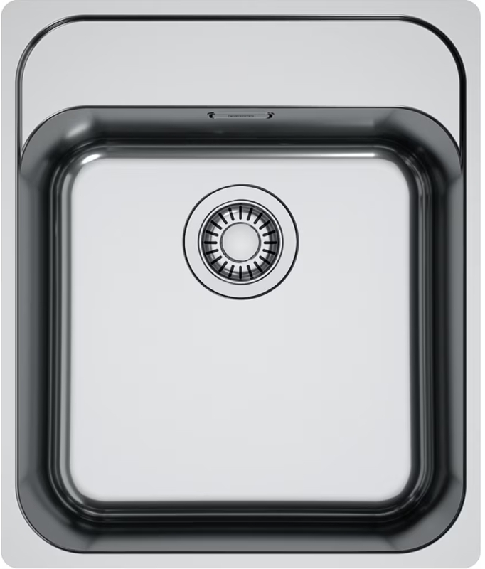 Franke Smart SRX 210-40 A built-in sink Slim-Top, manual operation, solid stainless steel, 127.0705.384